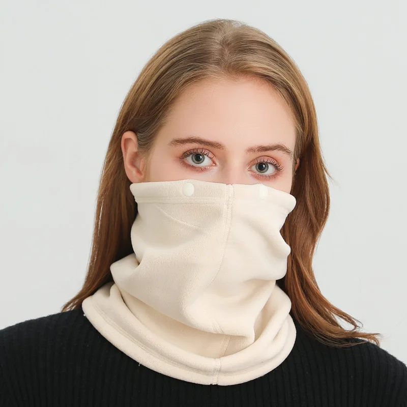 Cycling Buff Neck Warmer - Bulu Polar syal leher musim dingin