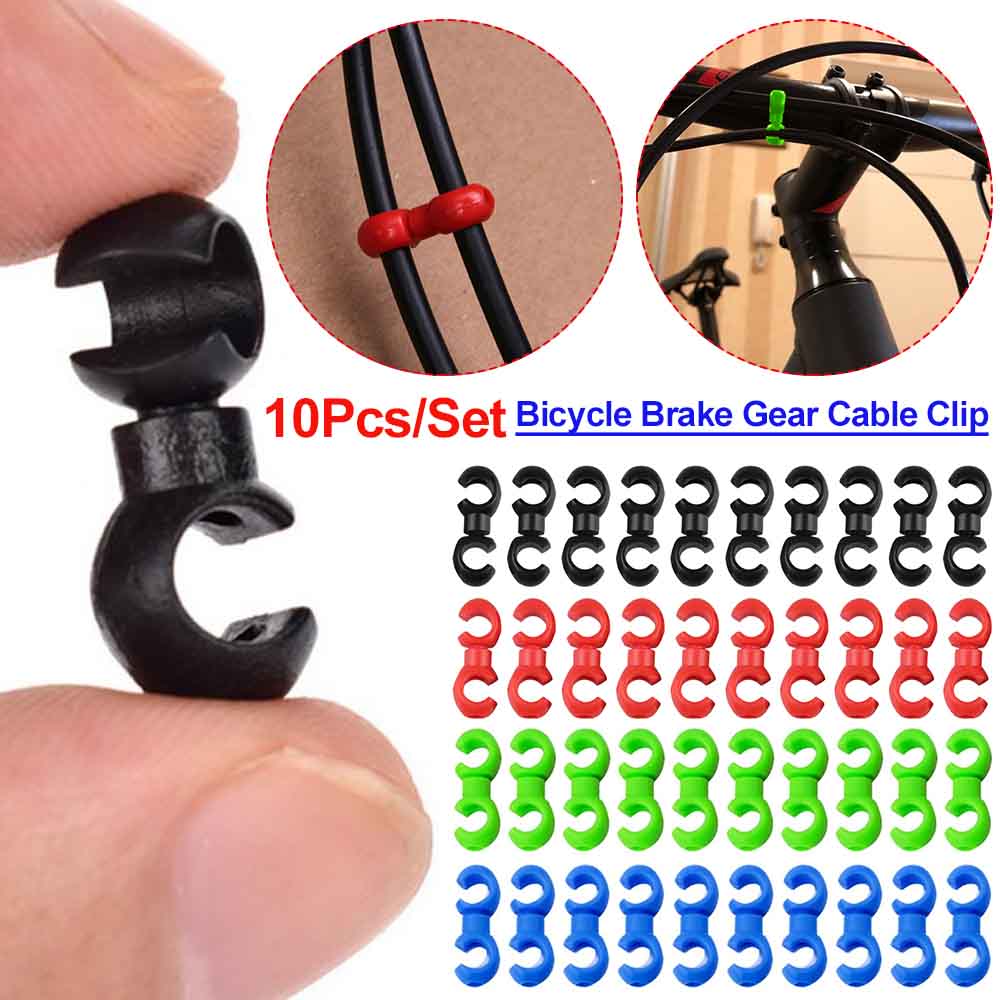 Cycling Gear Guide - 10 Buah Klip Kabel Rem MTB