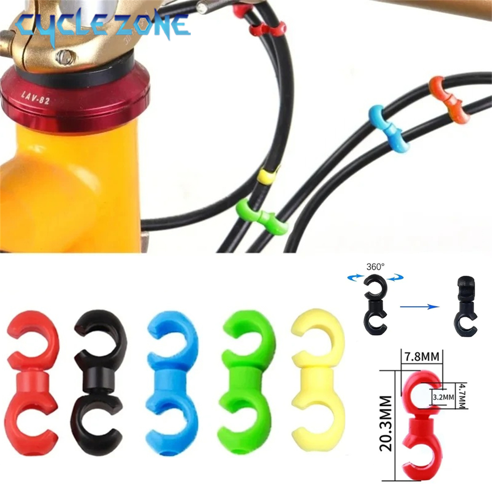 Cycling Gear Guide - 10 Buah Klip Kabel Sepeda Model