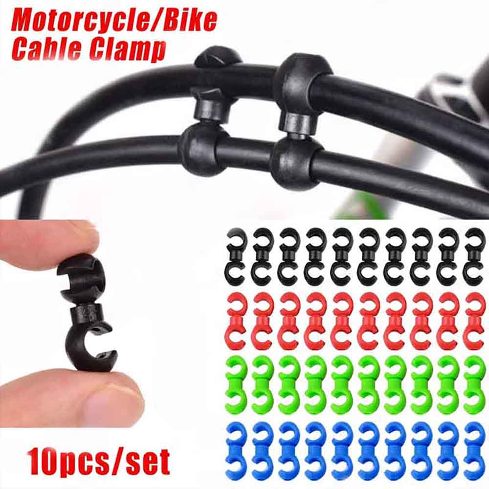 Cycling Gear Guide - 10 Buah Klip Kabel Rem MTB