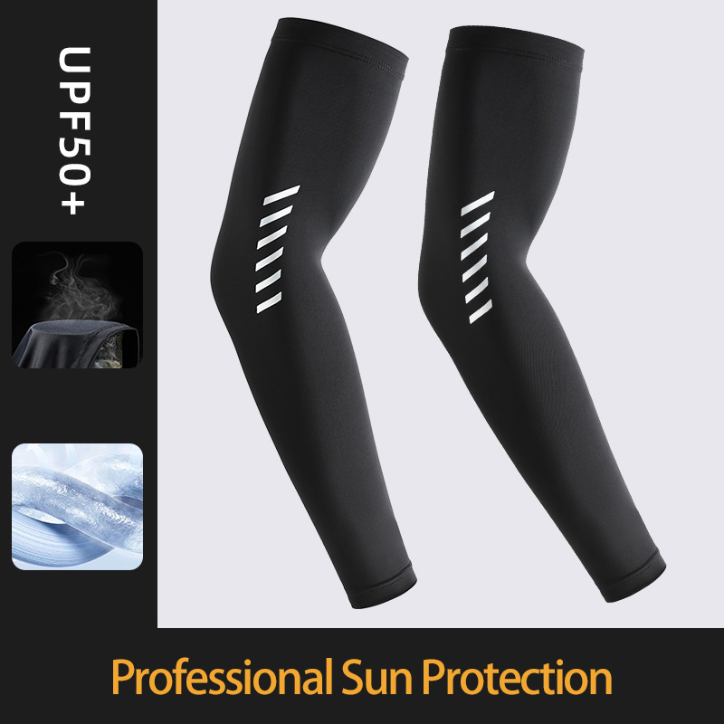 Cycling Arm Warmers - Penutup Lengan Berkendara Golf Sutra Es