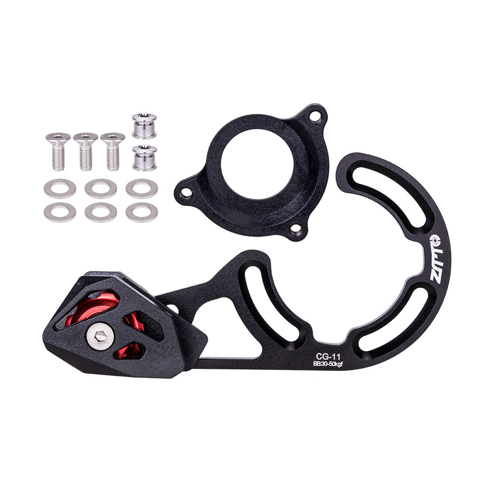 Cycling Gear Guide - Pemandu Rantai Sepeda MTB Hitam Single