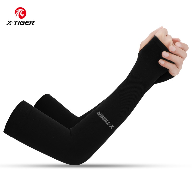 Cycling Arm Warmers - X-TIGER bersepeda, kain es musim panas