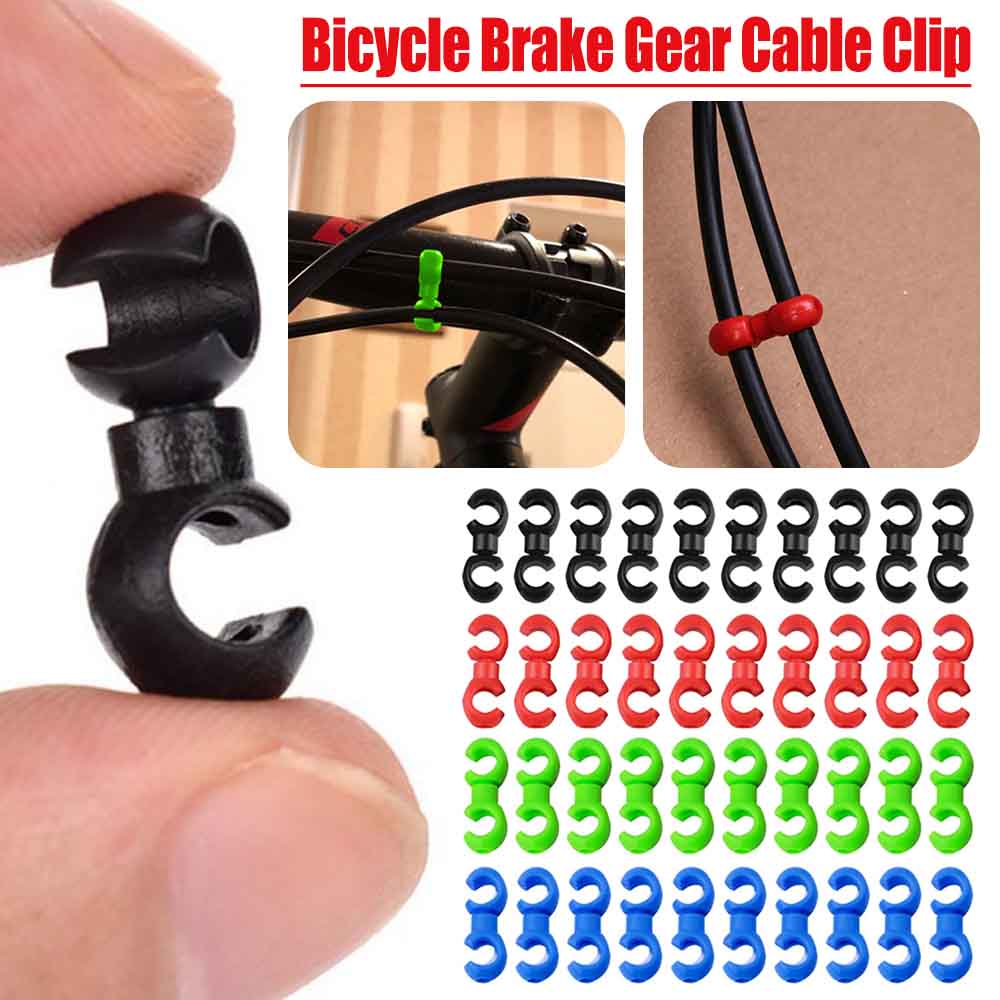 Cycling Gear Guide - 10 Buah Klip Kabel Gigi Sepeda