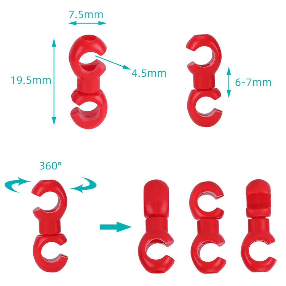 10pcs Klip Kabel Sepeda, Penje - Cycling Gear Guide ulasan dan harga