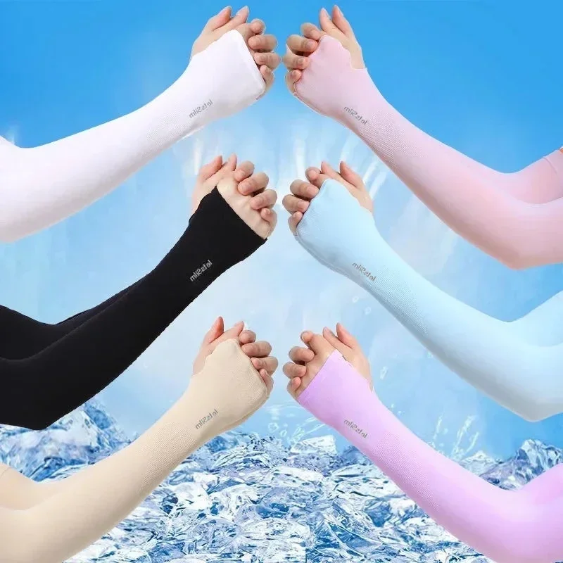 1 Pasang Sarung Tangan Es Peli - Cycling Arm Warmers ulasan dan harga