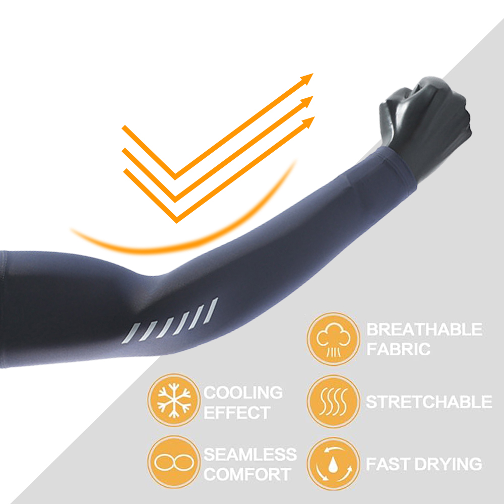 Lengan Sutra Es Perlindungan U - Cycling Arm Warmers ulasan dan harga